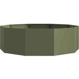  Sadilica Maslinasto zelena 120 x 120 x 35 cm Čelik | shoptok.hr