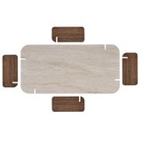 Hanah home Bež klubska mizica 60x120 cm Renard &amp;ndash; Slike