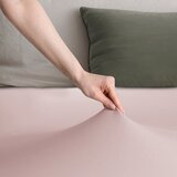 Restilo Svetlo rožnata napenjalna rjuha iz jerseyja 200x200 cm Amber – | Shoptok.si