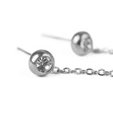 Vuch Infinity Silver Earrings | ePonuda.com
