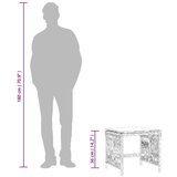 vidaXL Vrtni stolčki z blazinami 4 kosi rjavi 41x41x36 cm poli ratan | Shoptok.si