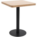 vidaXL Bistro stol svjetlosmeđi 60 x 60 cm MDF Cijene