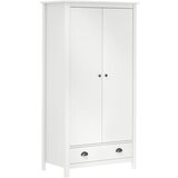 vidaXL Dvokrilni ormar Hill Range bijeli 89x50x170 cm masivna borovina Cijene