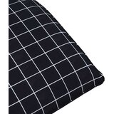  Sklopiva ležaljka za sunčanje crni karo uzorak 175x54x8,5 cm Oxford tkanina | shoptok.hr