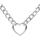 Bedroom Fantasies - Collar with Chain - Silver | shoptok.hr