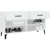 Ormarić za cipele bijela 102x35x55 cm od konstruiranog drva | shoptok.hr