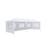 Tenda 3x9m sa bocnim stranama-bela | Eponuda.com