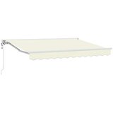  Električni zložljiv senčnik Krem 3 x 2,5 m, (5000206404) | Shoptok.si