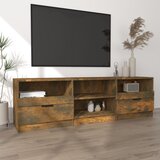 TV ormarić boja hrasta 150 x 33,5 x 45 cm konstruirano drvo | shoptok.hr