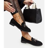 Gemre Black loafers with a decorative bow Endike | shoptok.hr