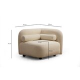 Atelier Del Sofa fotelja victoria cream bouclette | ePonuda.com