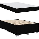  Krevetna konstrukcija s madracem Crna 120 x 200 cm tkanina | shoptok.hr