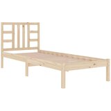  Posteljni okvir iz trdnega lesa 90x190 cm, (20904397) | Shoptok.si