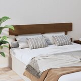  Uzglavlje za krevet boja meda 154 x 3 x 81 cm masivna borovina | shoptok.hr