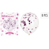 BALONI SA KONFETIMA SET 8/1 SIVI | Eponuda.ba