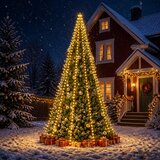  Svjetla za božićno drvce 500 LED lampica Topla bijela 500 cm | shoptok.hr