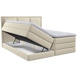 MID.YOU POSTELJA BOXSPRING 140 cm x 200 cm , tekstil bež | Shoptok.si