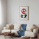  Plakat - War and Peace 29.7x42 Zlatni okvir s margom | shoptok.hr
