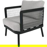 Rojaplast Siv kovinski vrtni fotelj Edinburgh Duo – | Shoptok.si