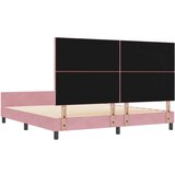 vidaXL krevet od baršuna Ružičasti 180x200 cm | shoptok.hr