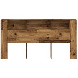  Uzglavlje s ormarićem boja taro drvo 200x18,5x102,5 cm drveni | shoptok.hr