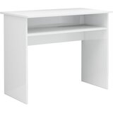  Radni stol visoki sjaj bijeli 90 x 50 x 74 cm konstruirano drvo | shoptok.hr