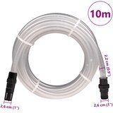  Sesalna cev s PVC priključki prozorna 1 10 m PVC | Shoptok.si