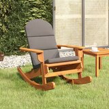  Stolica za ljuljanje Adirondack s jastucima bagremovo drvo | shoptok.hr