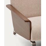 Kave Home Svetlo rjava sedežna garnitura iz šenilje 165 cm Amsen – | Shoptok.si
