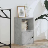 vidaXL Regal za knjige boja betona 31x24x52 cm konstruirano drvo | shoptok.hr