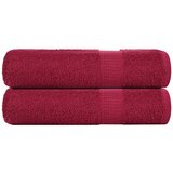 vidaXL Ručnici za ruke FROGN 2 kom. Bordo 50x100 cm 360 g/m² - Bordo 50 x 100 cm 2 | shoptok.hr