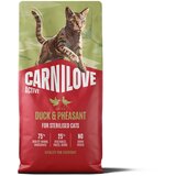 Carnilove Cat Active Adult Sterilised, briketi - raca in fazan 6 kg | Shoptok.si