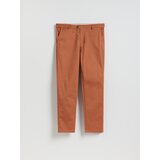 Reserved Chino slim fit hlače - karmin-crveno | shoptok.hr
