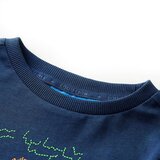 vidaXL Otroška majica z dolgimi rokavi mornarsko modra 128 | Shoptok.si