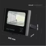  LED prigušiva solarni reflektor LED/12W/3,2V 6000K IP65 + daljinski upravljač | Eponuda.com