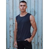 DStreet Men's tank top without print dark blue Cijene