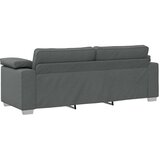  Set kauča od 3 dijela s jastučićima u tamnosivoj tkanini | shoptok.hr