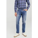 muške slim fit farmerice sa niskim strukom i detaljima cepanja- model 106 256-.106-8206-00M3