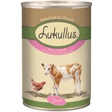 Lukullus Junior piščanec & teletina - 6 x 400 g Cene