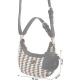 Guess Torba za čez ramo 'EMELDA' bež / rjava / črna / bela | Shoptok.si