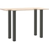  Noge za barsko mizo 4 kosi antracitne 100-102 cm jeklo, (5000241497) | Shoptok.si