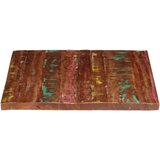 Stolna ploča 100x80x2 5 cm pravokutna masivno obnovljeno drvo | shoptok.hr