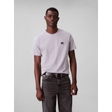 Calvin Klein Jeans Majica svetlo siva / črna | Shoptok.si