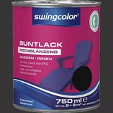 SWINGCOLOR Lak u boji (Crne boje, 750 ml, Sjaj) Cijene