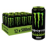 Monster Energy (Green) Zero Sugar limenka 0,5l / XXL pakiranje 12 limenke Cijene