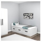 Hanah home Okvir kreveta Akser, 91x50x193.6 cm, Bijela | Eponuda.ba