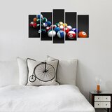 Wallity Set Slika 5PMX-076, 5 Delova Wallity Set Slika 5PMX-076, 5 Delova Slike