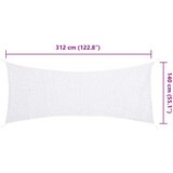  Kamuflažna mreža s torbom za pohranu 312x140 m bijela | shoptok.hr