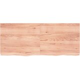  Kupaonska radna ploča svjetlosmeđa 120x50x(2-6) cm masivno drvo | Eponuda.ba