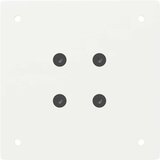  Noge za konzolno mizico 4 kosi bele 72 cm jeklo | Shoptok.si
